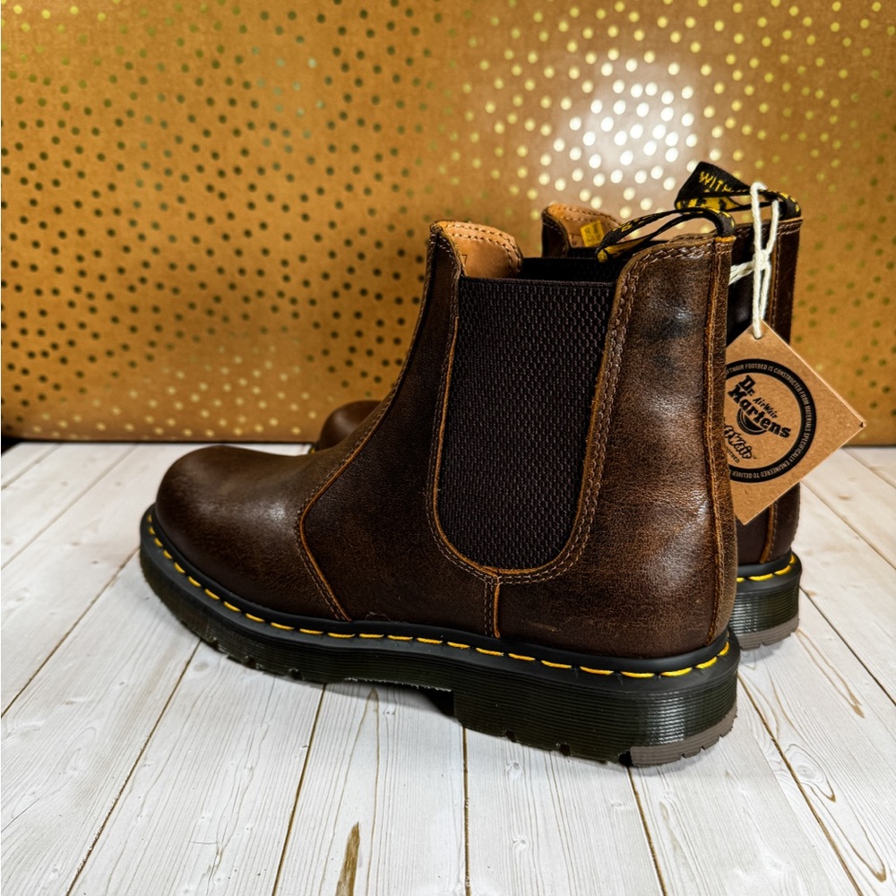 Dr. Martens Men’s Slip-On Chelsea Boots – Size 11 (Brown) – NWT - Picture 4 of 12